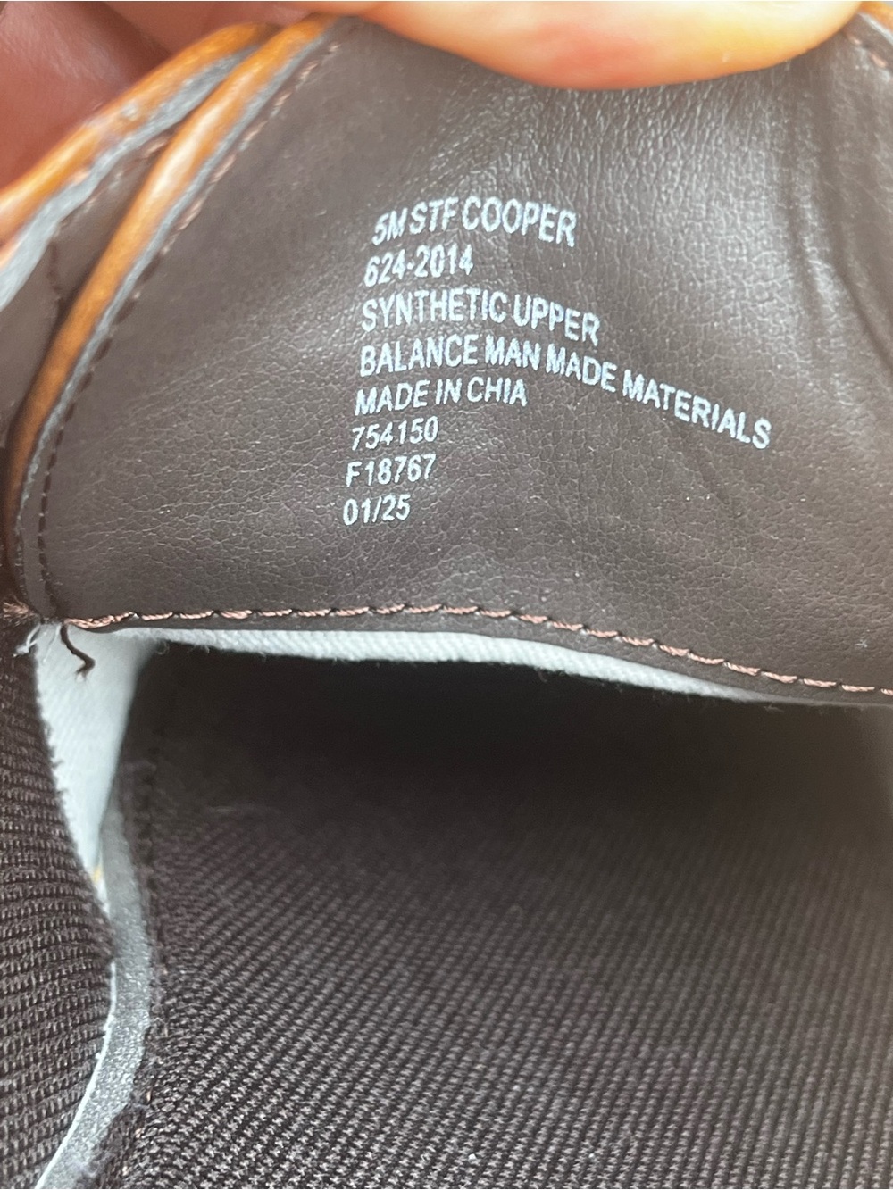Stafford Cooper Boys 5M Brown Cap Toe Oxford Dress Shoes EUC - Picture 6 of 6